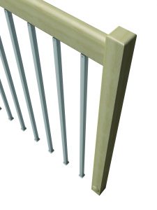 Wooden Railing Malta, Jamar JR3 Railing.